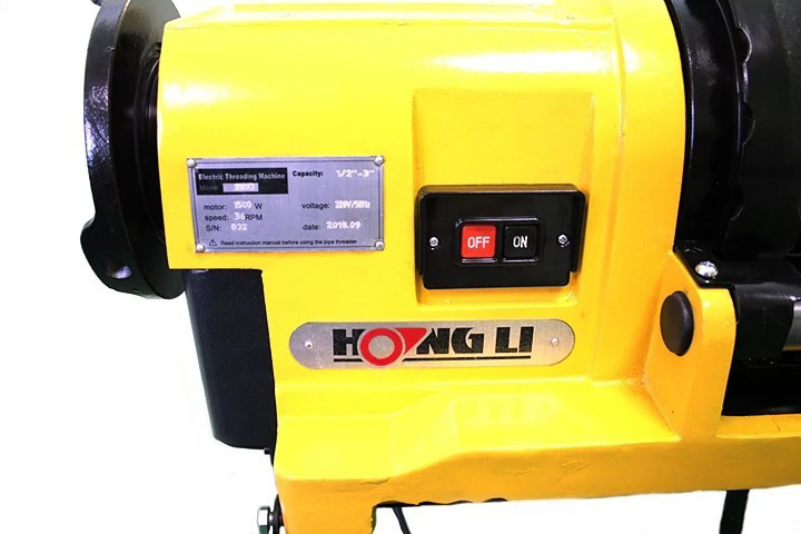 Резьбонарезной станок Hongli SQ80C1 1/2-3